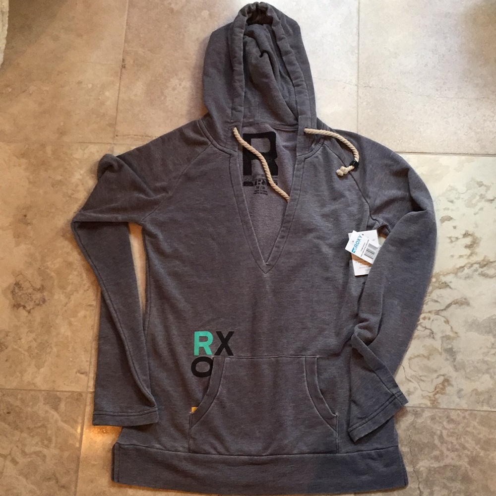 Roxy lightweight hoodie with kangaroo pocket